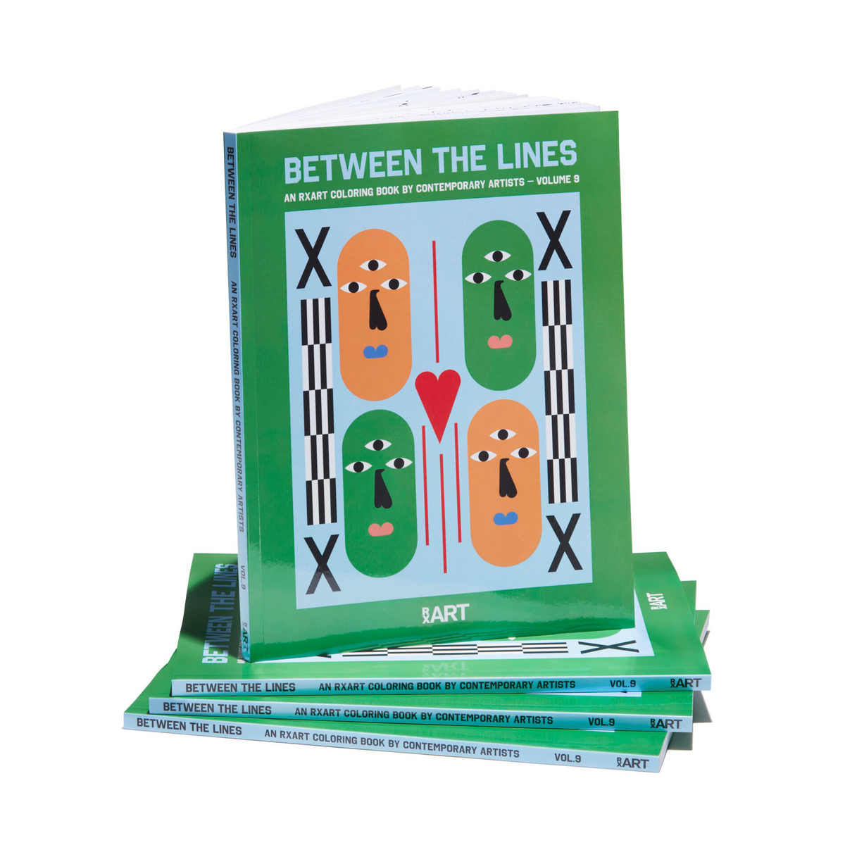 RxArt Coloring Book Between the Lines Vol. 9 Perrotin New York