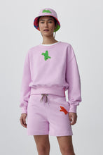 Load image into Gallery viewer, Paola Pivi - Muskoka Cropped Crewneck Sweater - Baby Pink