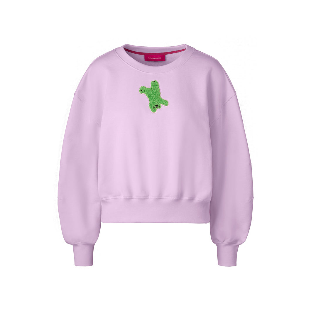 Paola Pivi - Muskoka Cropped Crewneck Sweater - Baby Pink