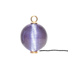 Load image into Gallery viewer, Jean-Michel Othoniel - Perle Lamp - Alessandrita Améthyste Mica (15cm)