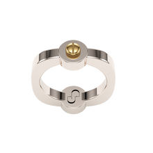 Load image into Gallery viewer, Palermo | La Lia Duo Silver &amp; Gold Ring
