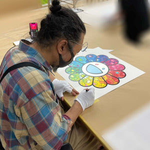 Takashi Murakami - Multicolor Super Flat Flowers