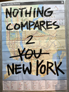 Benny Cruz | Subway Map Gratitude 03 (Nothing Compares)