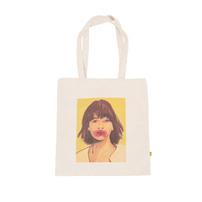 Claire Tabouret - Makeup (Red and Purple) Tote Bag
