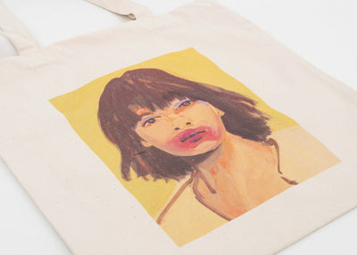 Claire Tabouret - Makeup (Red and Purple) Tote Bag