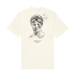 Daniel Arsham - 20 Years: T-Shirt - Eroded Bust (Cream)