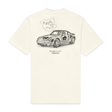Load image into Gallery viewer, Daniel Arsham - 20 Years: T-Shirt - Porsche (Cream)
