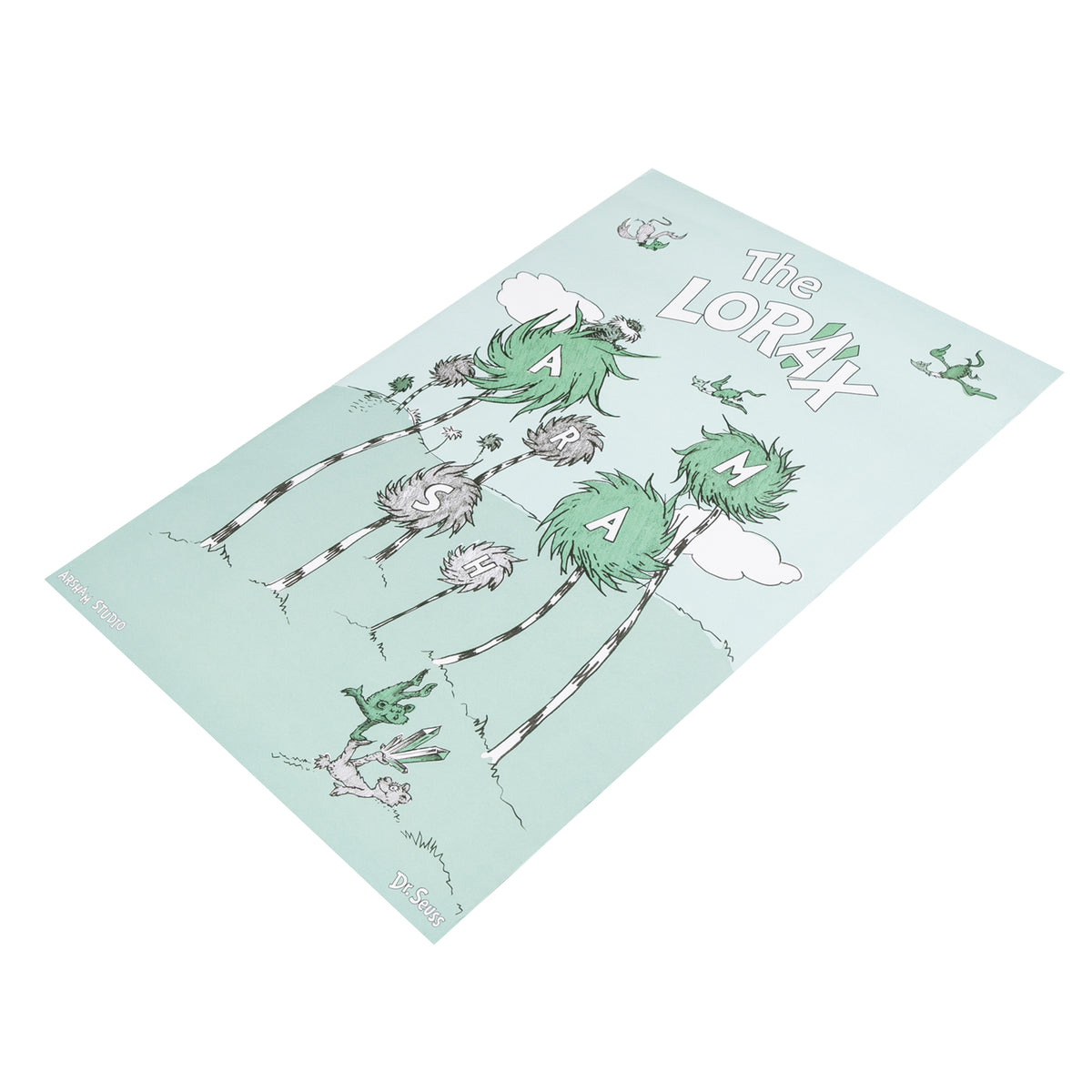 Daniel Arsham“Dr. Seuss The Lorax”絵本コラボ品 Daniel Arsham x Dr. Seuss 