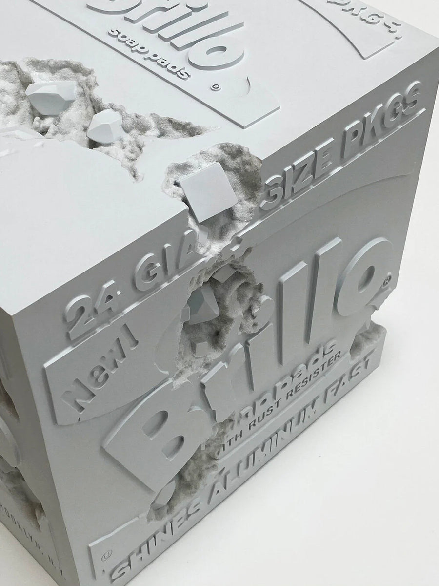 その他 Daniel Arsham  Eroded Brillo Box Daniel Arsham - Eroded Brillo Box (Blue) – Perrotin New York