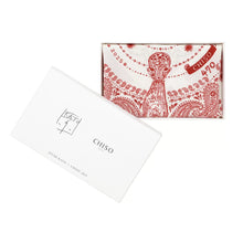 Load image into Gallery viewer, Izumi Kato x Chiso - Fukusa Handkerchief (Red)