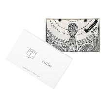Load image into Gallery viewer, Izumi Kato x Chiso - Fukusa Handkerchief (Black)