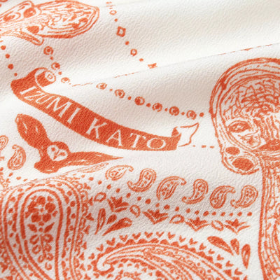 Izumi Kato x Chiso - Fukusa Handkerchief (Orange)