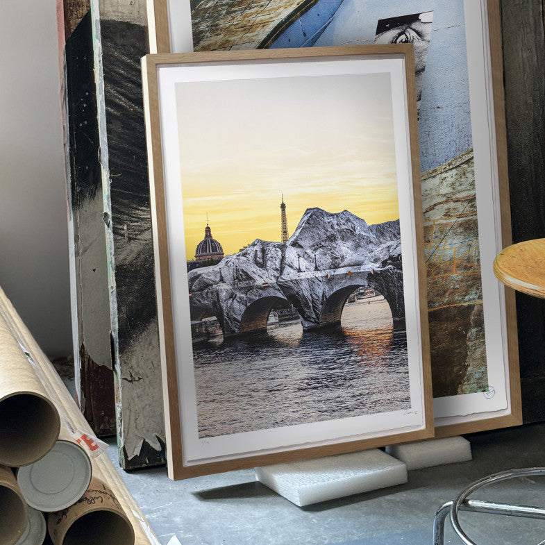 JR - La Caverne du Pont Neuf, Soleil Couchant, 21 mai 2026, 19h58, Paris, France, 2026