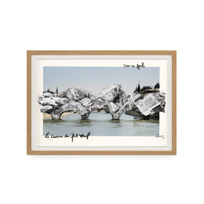 JR - La Caverne du Pont Neuf, vue en aval, Paris, France, 2026