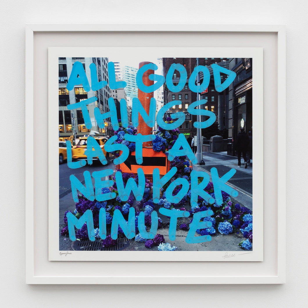 Lewis Miller Design x Benny Cruz | All Good Things (Blue)