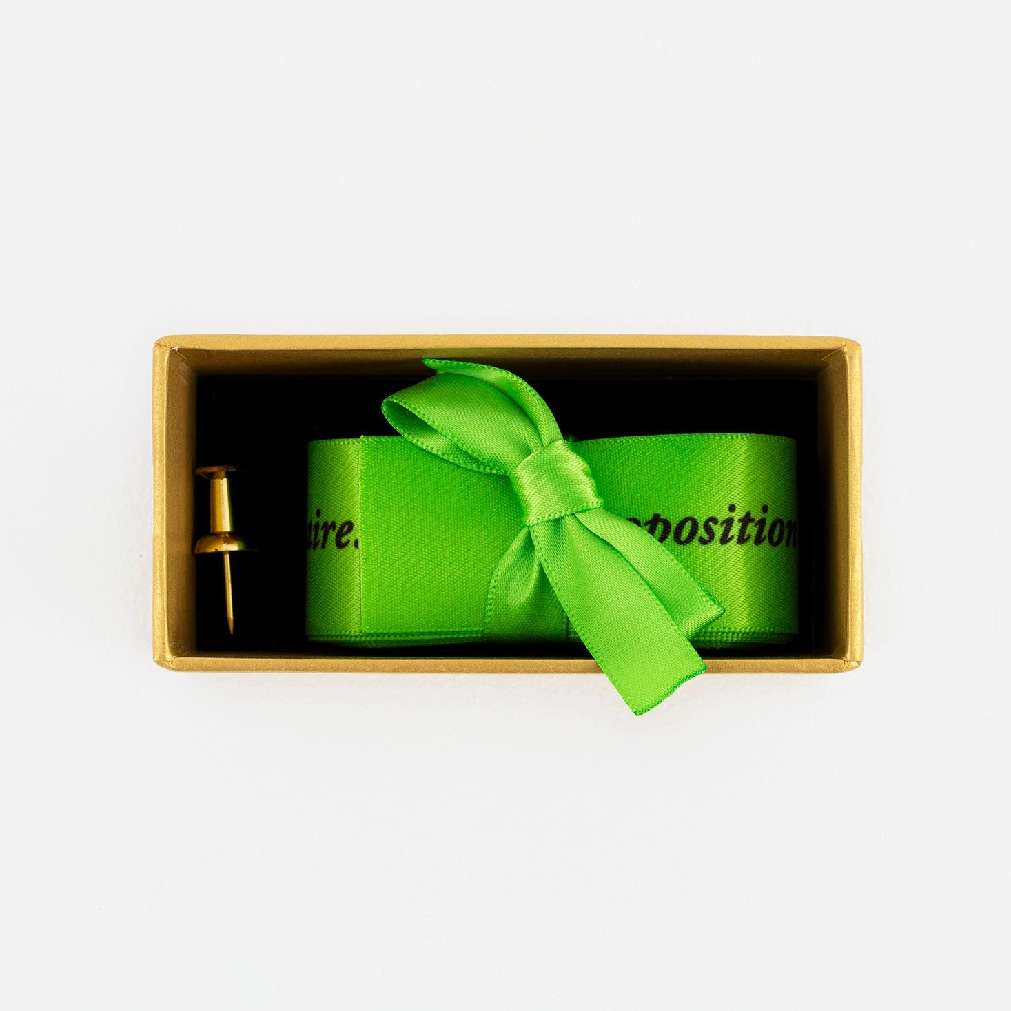 Sophie Calle - Proposition pour un rituel d'anniversaire, 2026 (Kiwi Green)