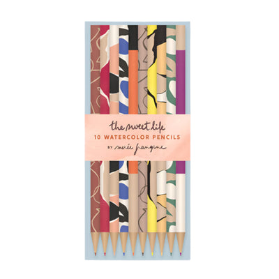 Sweet Life: 10 Watercolor Pencils