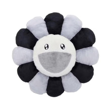 Load image into Gallery viewer, Takashi Murakami - Flower Pillow - Gray & Black (60cm)