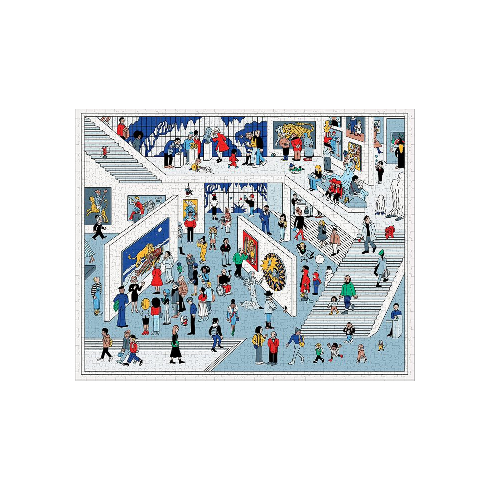 In the Museum Jigsaw Puzzle (1000 Piece)