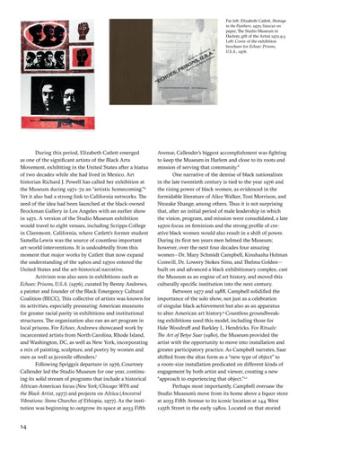 Black Refractions: The Studio Museum in Harlem