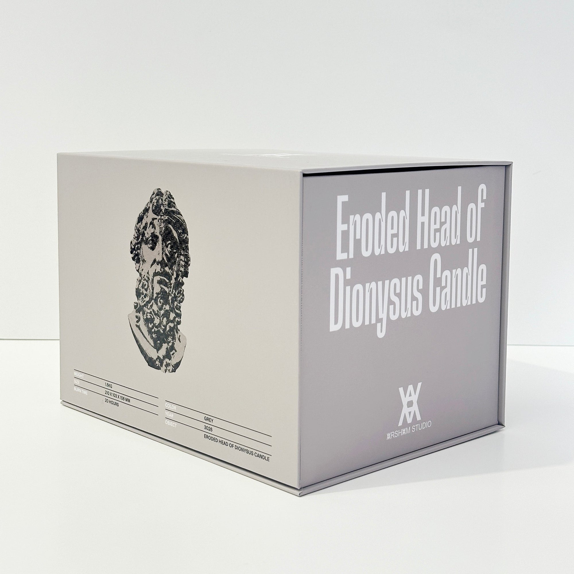 Daniel Arsham - Eroded Head of Dionysus Candle