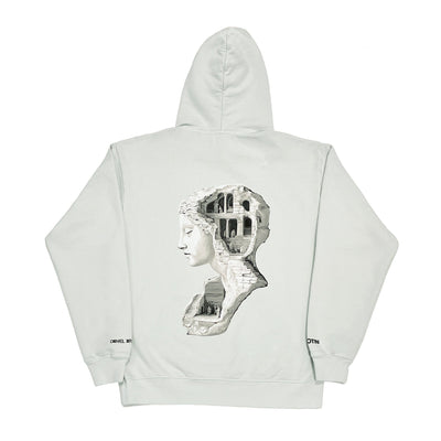 Daniel Arsham - Hoodie - Labyrinth (Washed Sage)