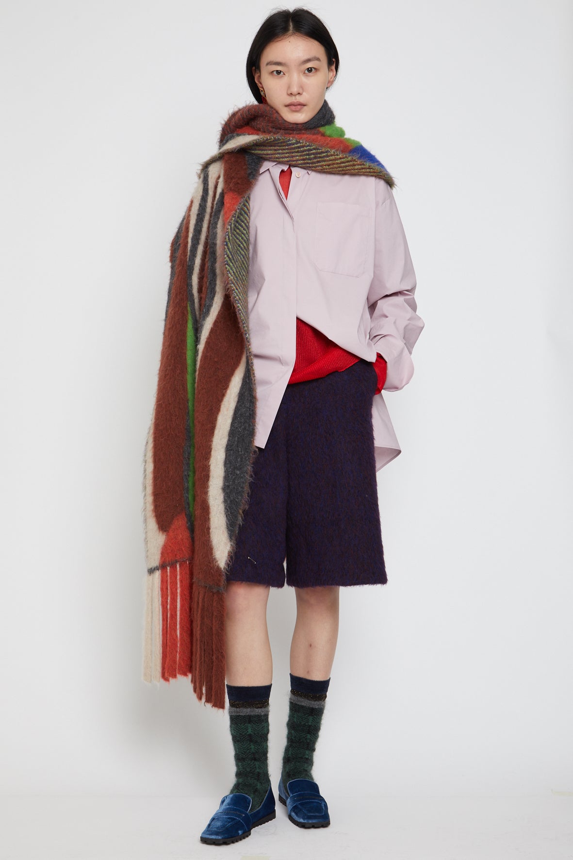 Izumi Kato x Anteprima - Pelosetto Jacquard Scarf