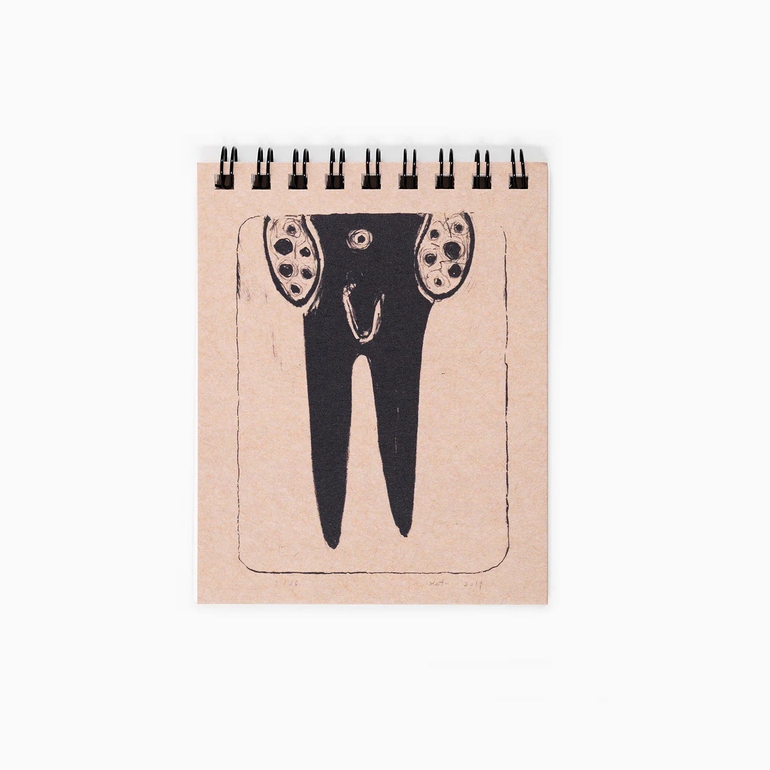 Izumi Kato - Spiral Ring Small Notebook (Boy & Girl)