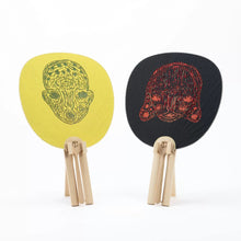 Load image into Gallery viewer, Izumi Kato x Chiso - Uchiwa Fan: Red Girl