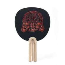 Load image into Gallery viewer, Izumi Kato x Chiso - Uchiwa Fan: Red Girl
