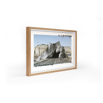 JR - La Caverne du Pont Neuf, vue du quai de l'horloge, Paris, France, 2026