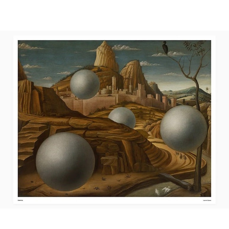 Laurent Grasso - Studies into the Past (Spheres) Poster