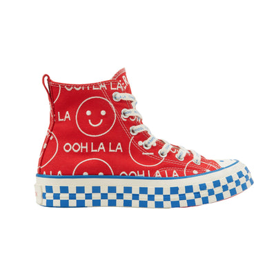 Nina Chanel Abney x Converse - Chuck 70 (Red/Blue) Shoes