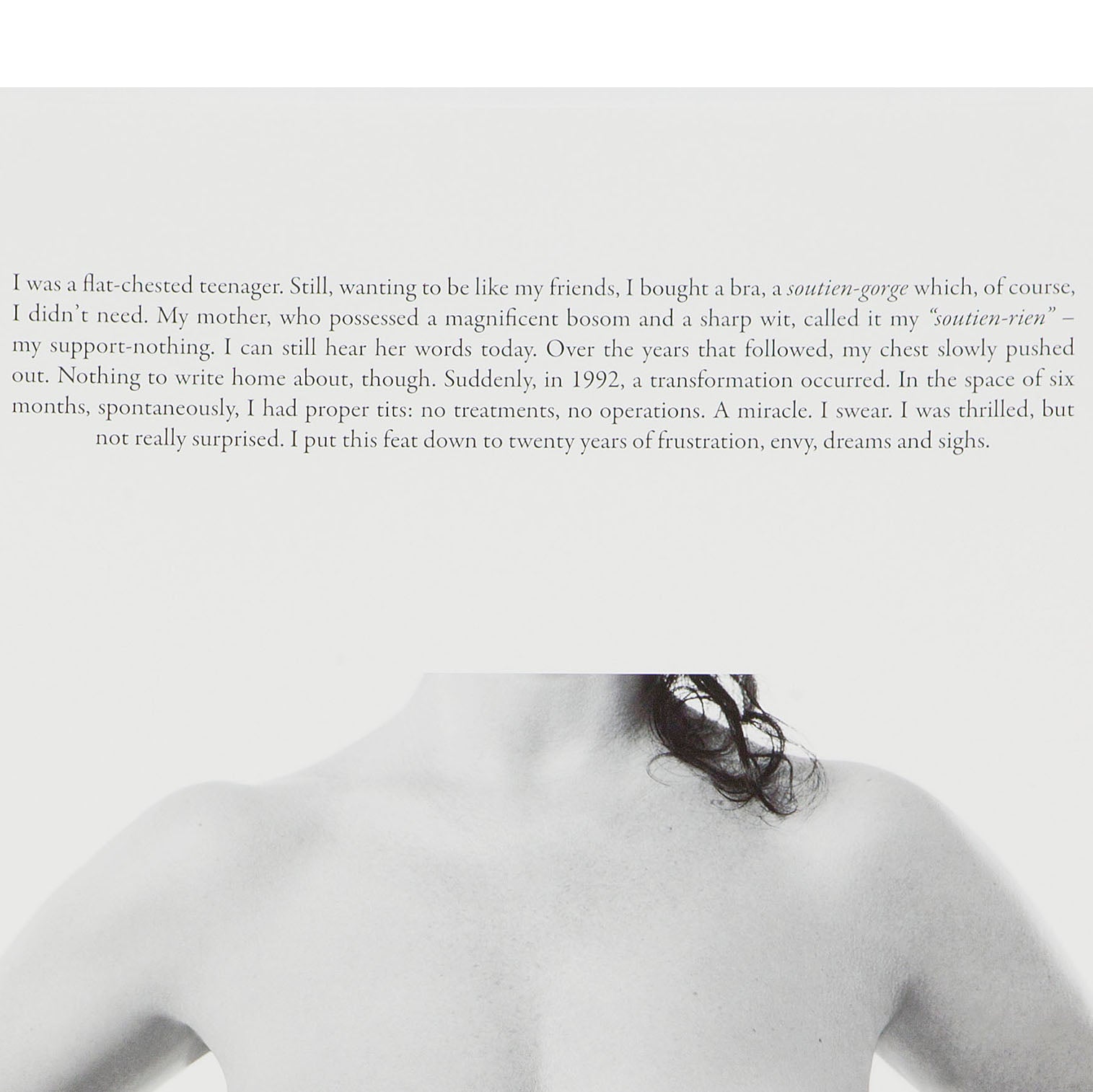 Sophie Calle - The Breasts | Les Seins Miraculeux (English)