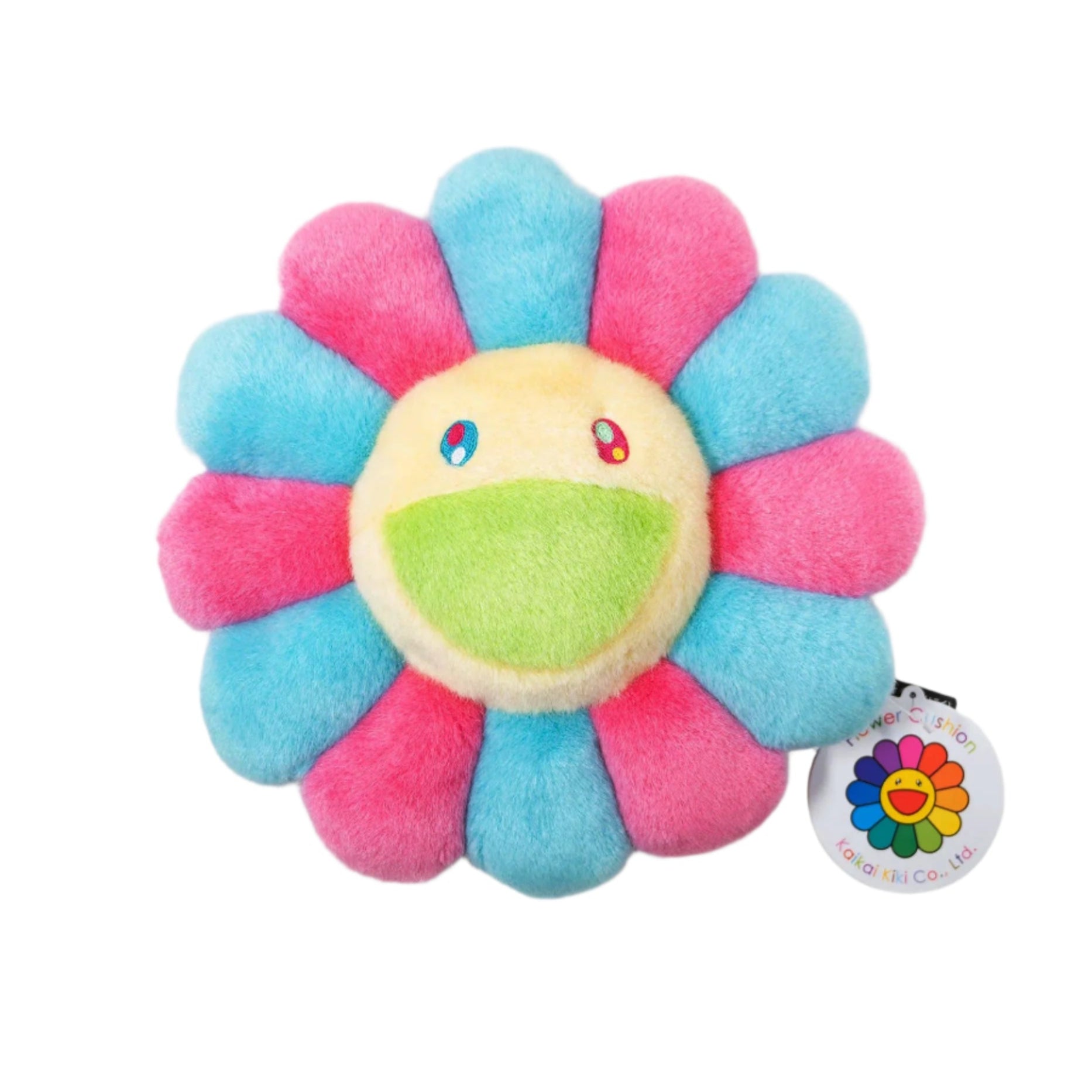 Takashi Murakami - Flower Pillow - Pink & Blue (60cm)