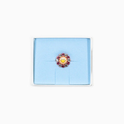 Takashi Murakami x Liquem - Flower Lapel Pin (Pink x White)