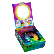 Load image into Gallery viewer, Takashi Murakami - Flower Go Walk Game - Rainbow x Clear (with Collectible Trading Card)