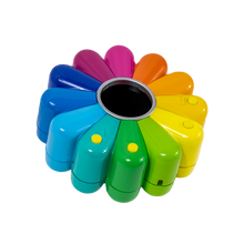 Load image into Gallery viewer, Takashi Murakami - Flower Go Walk Game - Rainbow x Clear (with Collectible Trading Card)