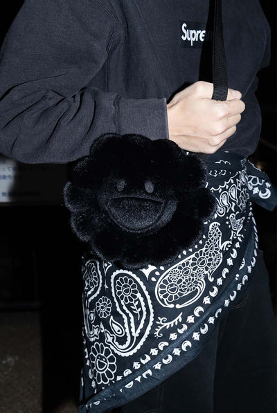 Takashi Murakami - Flower Pochette - All Black