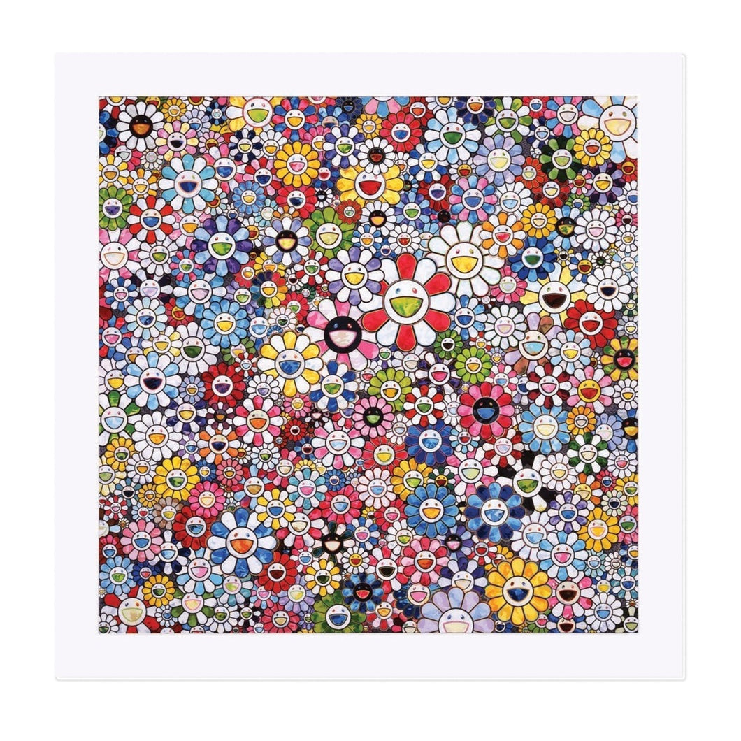 Takashi Murakami - Flowers with Smiley Faces, 2020 (笑顔のお花達)