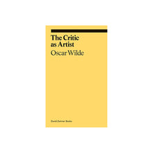 Load image into Gallery viewer, The Critic as Artist by Oscar Wilde