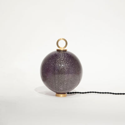 Jean-Michel Othoniel - Perle Lamp - Alessandrita Améthyste Mica (15cm)
