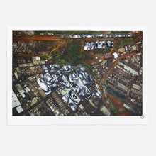 Load image into Gallery viewer, JR - 28mm, Women Are Heroes, Action in Kibera Slum, General View Nairobi, Kenya, 2009