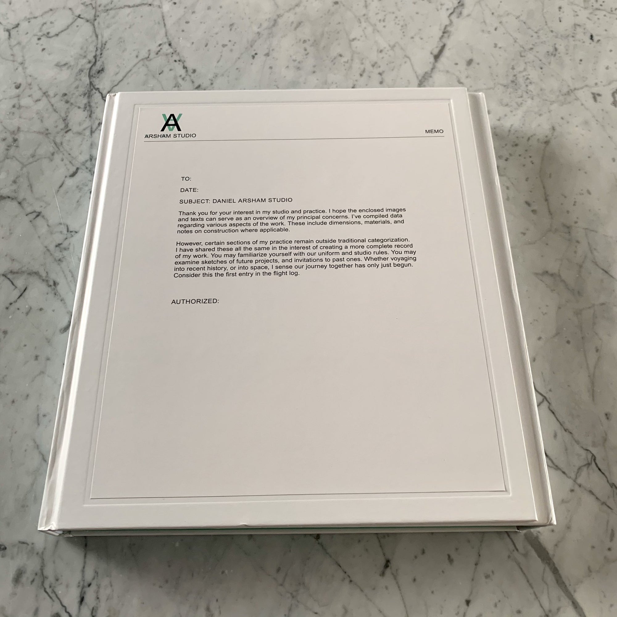 Daniel Arsham - Self Titled Monograph