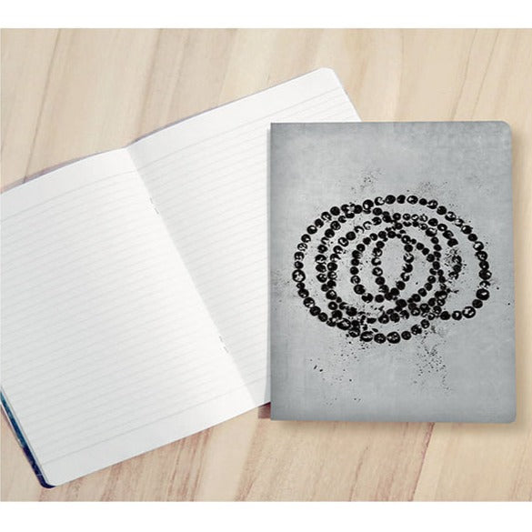 Jean-Michel Othoniel - La Rose du Louvre - Silver Gray Notebook