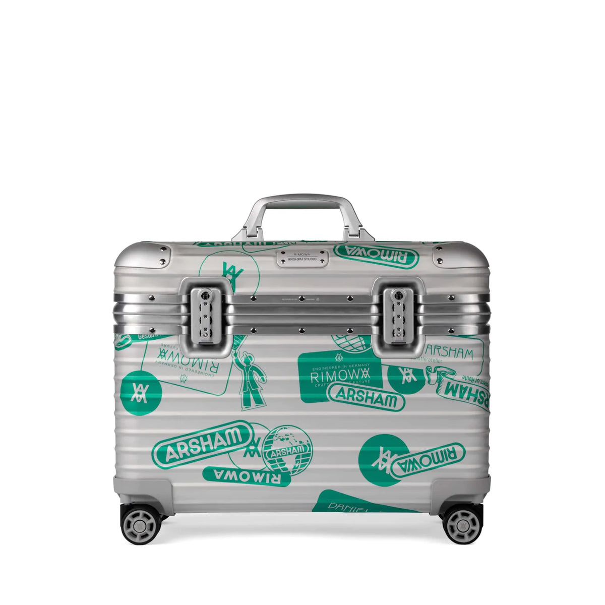 Daniel Arsham x RIMOWA - Eroded Turntable (Silver) – Perrotin New York