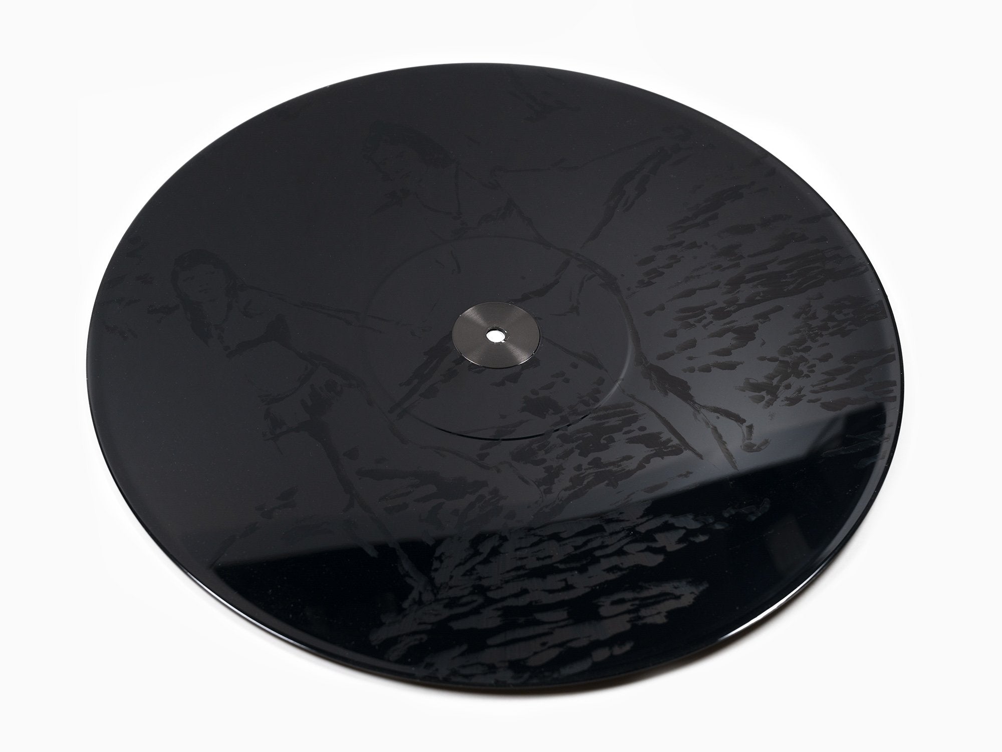 Claire Tabouret x Alex Somers x Aska Matsumiya - Light Past Blue Vinyl Record + Print