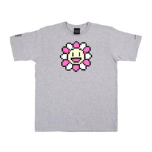Load image into Gallery viewer, Takashi Murakami - Murakami.Flowers #0000 M.F. T-Shirt - Mixed Gray
