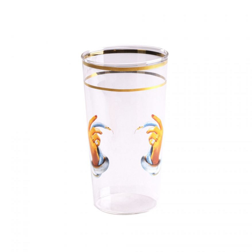 Toiletpaper (Maurizio Cattelan x Pierpaolo Ferrari) - Drinking Glass