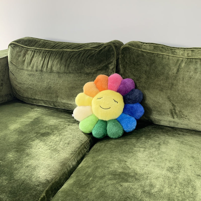 Takashi Murakami - Flower Pillow - Rainbow Classic (30cm)